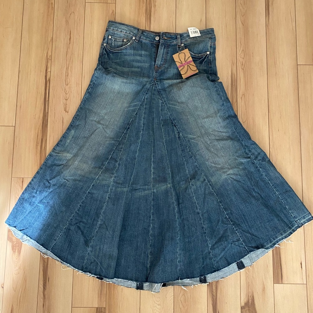 Younique Long Denim Skirt